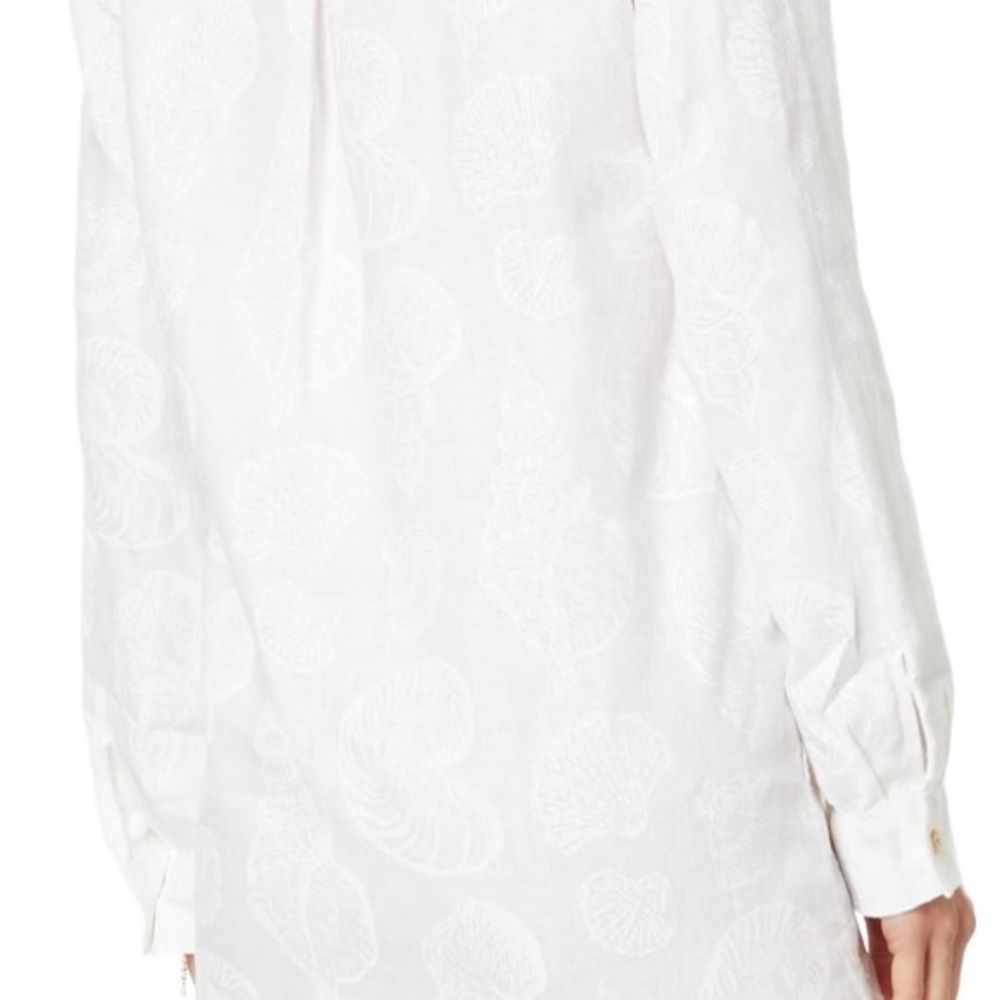 Lilly Pulitzer Rhoda linen popover - Picture 5 of 15